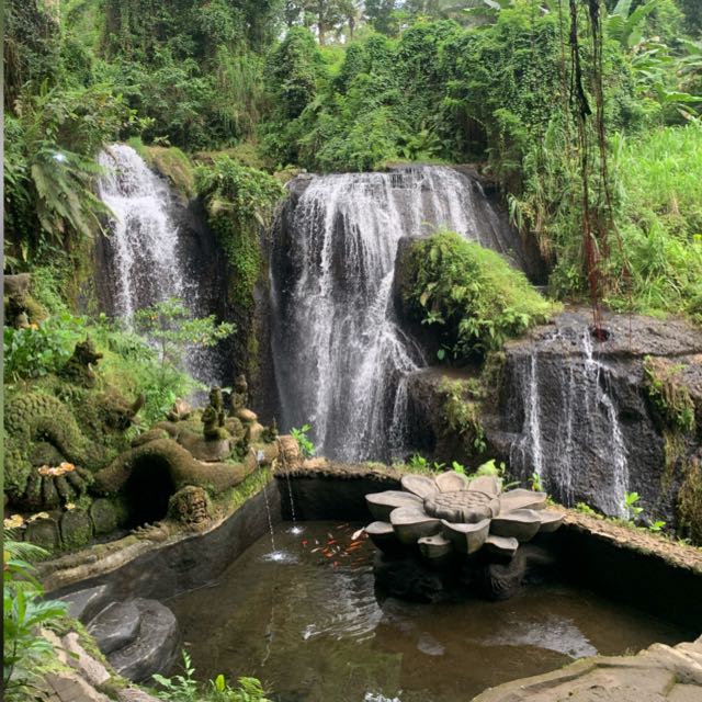 Beji Griya Park Waterfall Temple