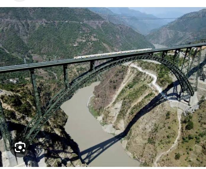 Chenab Rail Bridge (World's Highest Rail Bridge)