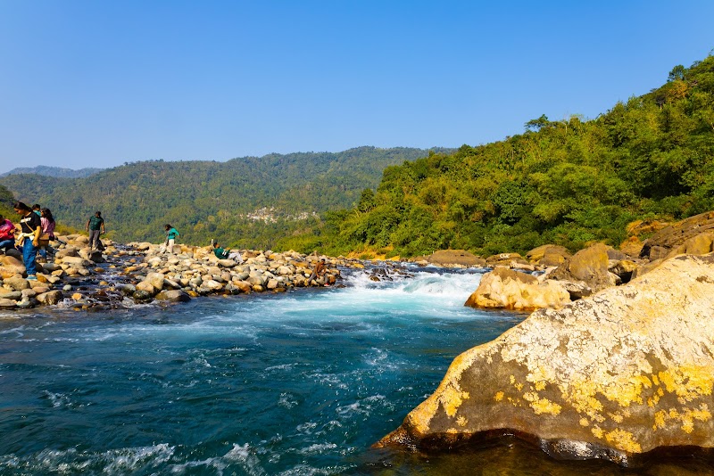 Dawki river view point