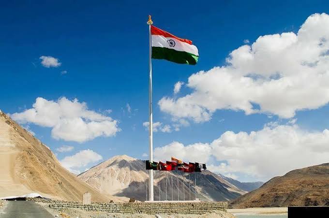 Finger 3 Pangong Lake ridge