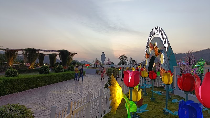 Statue of Unity | Unity Glow Garden